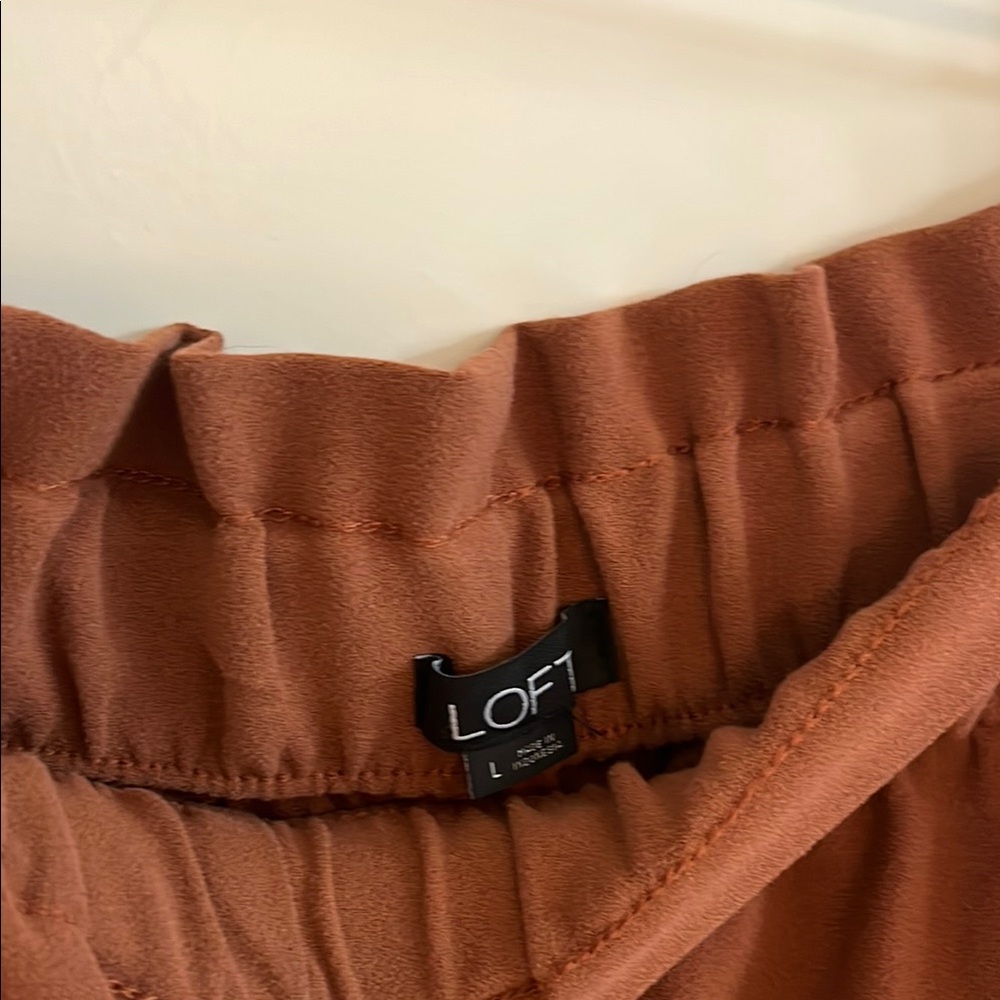 Loft women’s rust pants - Picture 2 of 7